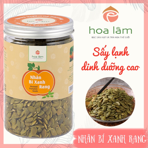 Nhân bí xanh ấn Độ sấy chín - Hạt Dinh Dưỡng Hoa Lâm - Công Ty CP Hạt Hoa Lâm